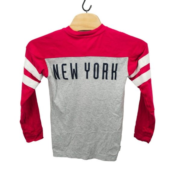 Mitchell & Ness Shirt MLS Soccer New York Red Bull Swing Pass Long Sleeve Medium - Picture 3 of 10
